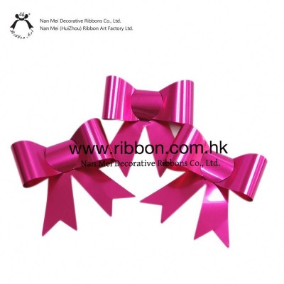 gold foil ribbon bsci butterfly bow diy wine accessories yiwu